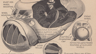 This 1935 Car of the Future Had Huge Spheres Instead of Wheels